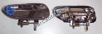Honda accord- 99/00; ön kapı dış açma kolu sağ nikelajlı (tw)