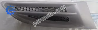 Chevrolet aveo- hb- 09/11; ön çamurluk panjuru sağ (ızgara plastiği) (bfn)
