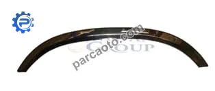 Mercedes 190- w201- 90/93; arka çamurluk ağzı nikelajı sağ kısa tip