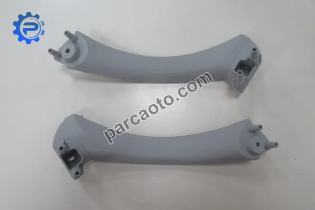 Bmw 3 serı- e90- 05/11; ön kapı iç çekme kolu sağ/sol set (2 parça) gri