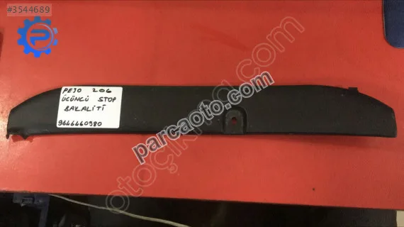 Pejo 206 üçüncü stop bakaliti 9646460980