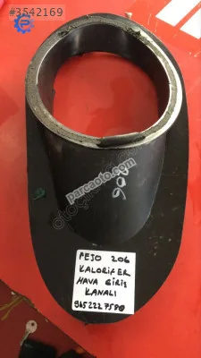 Pejo 206 kalorifer hava giriş kanalı 9652227580