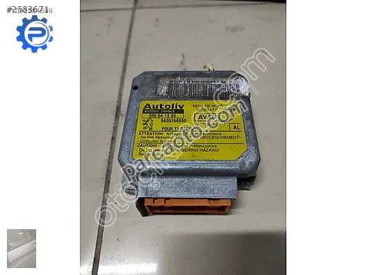 Peugeot 206 airbag beyni