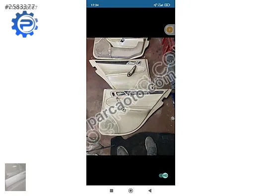 203 kasa Mercedes çıkma kapı döşemeleri