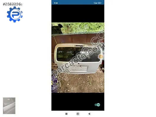 Nitro çıkma orijinal hatasız bagaj kapağı
