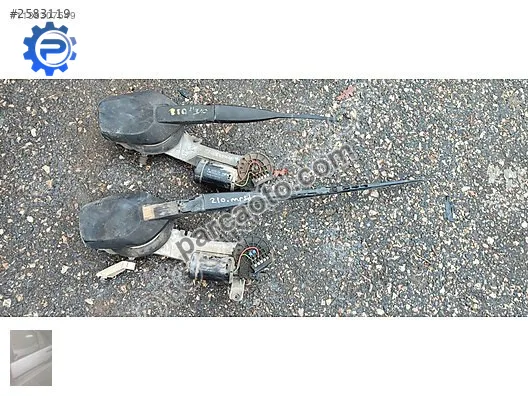 Mercedes 210 kısa çıkma silecek kolu ve motoru