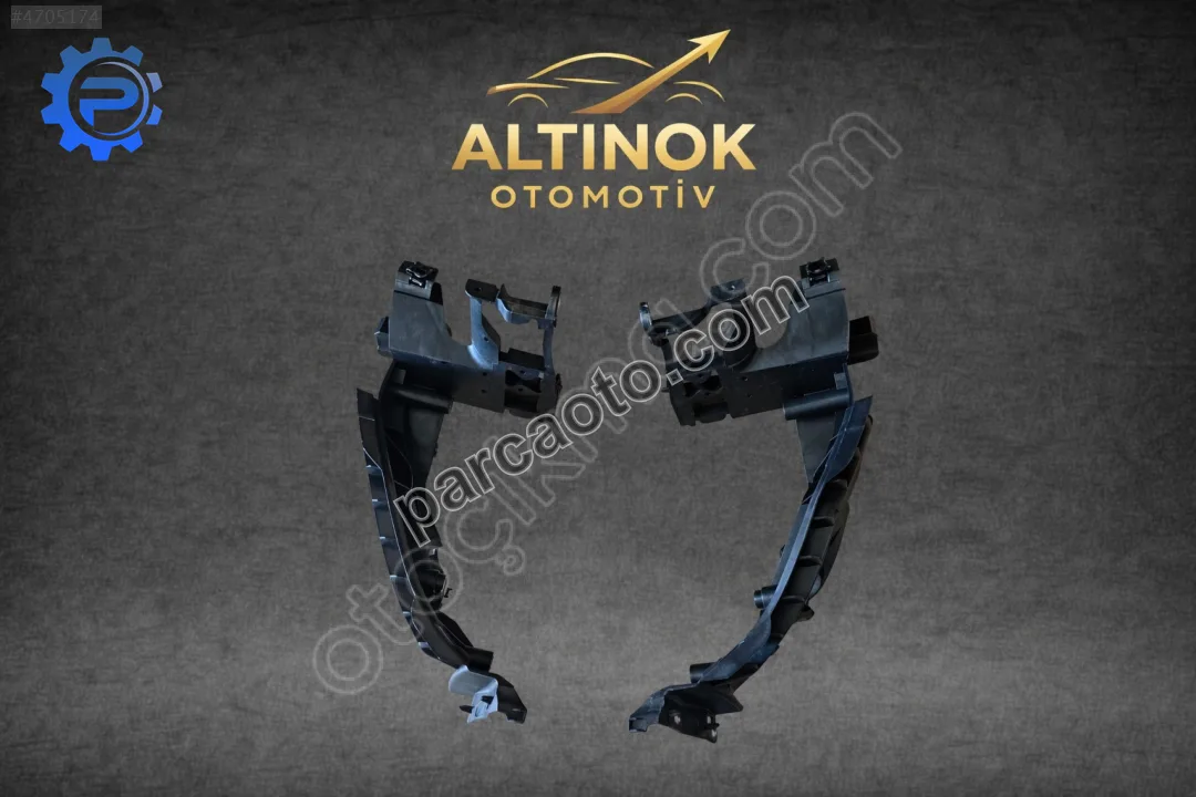 8t0805607b - 8t0805608b audi a5 far alt braketi 2012-2017 arası