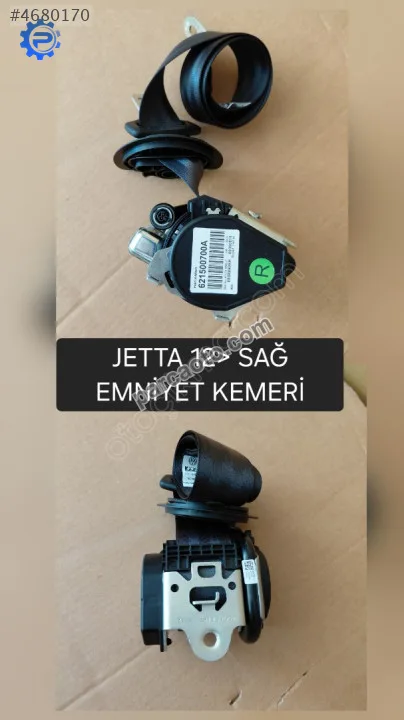 5c6857706 jetta sağ emniyet kemeri 2011-2017 arası