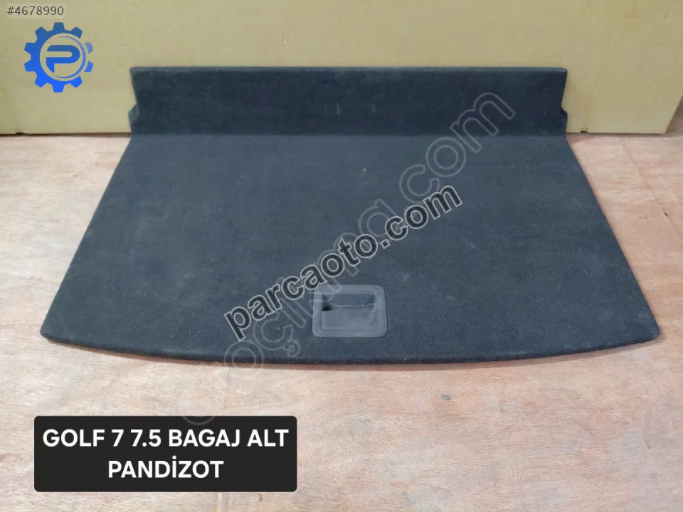 5g6858855 golf 7 - 7.5 bagaj zemin pandizot 2013-2019 orjinal