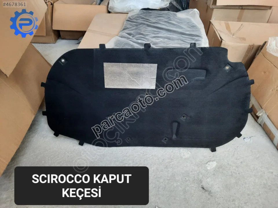 1k8863831e scirocco kaput keçesi aleminyum izalasyonlu