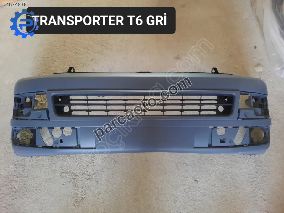 7e0807217 transporter t6 ön tampon gri 2010-2014 arası