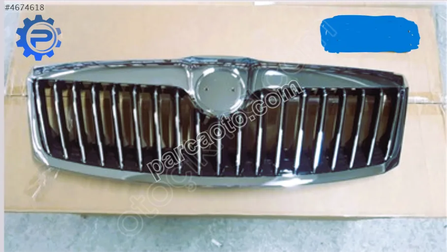 1z0853668a octavıa ön panjur full cromlu 2009-2013 arası