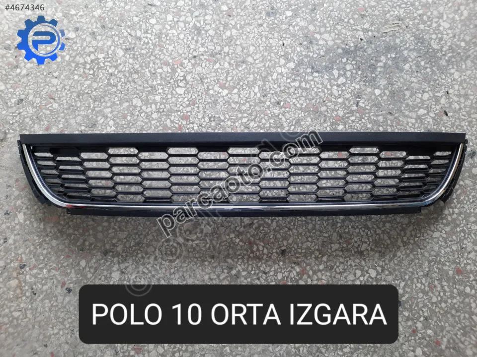 6r0853677a polo orta ızgara crom çıtalı 2009-2014 arası