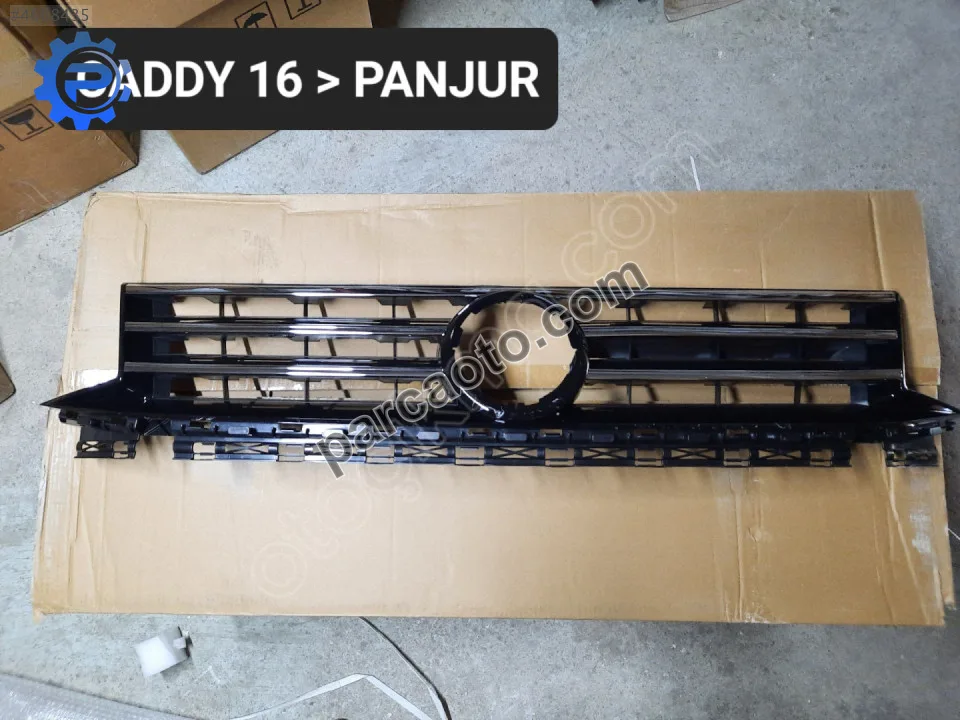 2k5853651c caddy ön panjur full crom parlak siyah 2015-2020