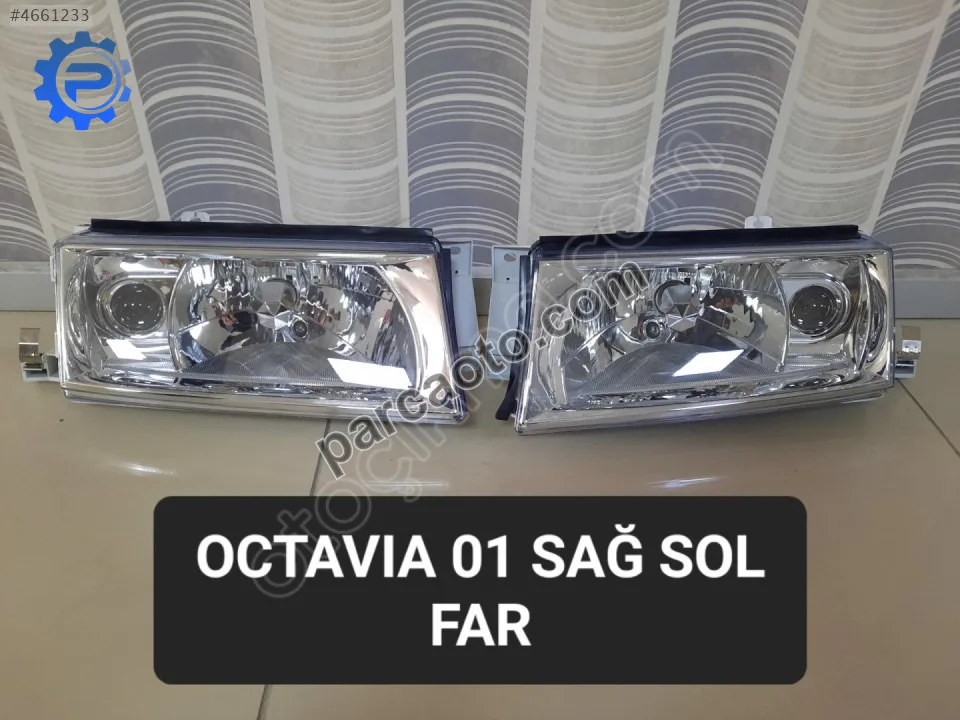 1u1941017p - 1u1941018p octavıa sağ - sol far sisli mercekli