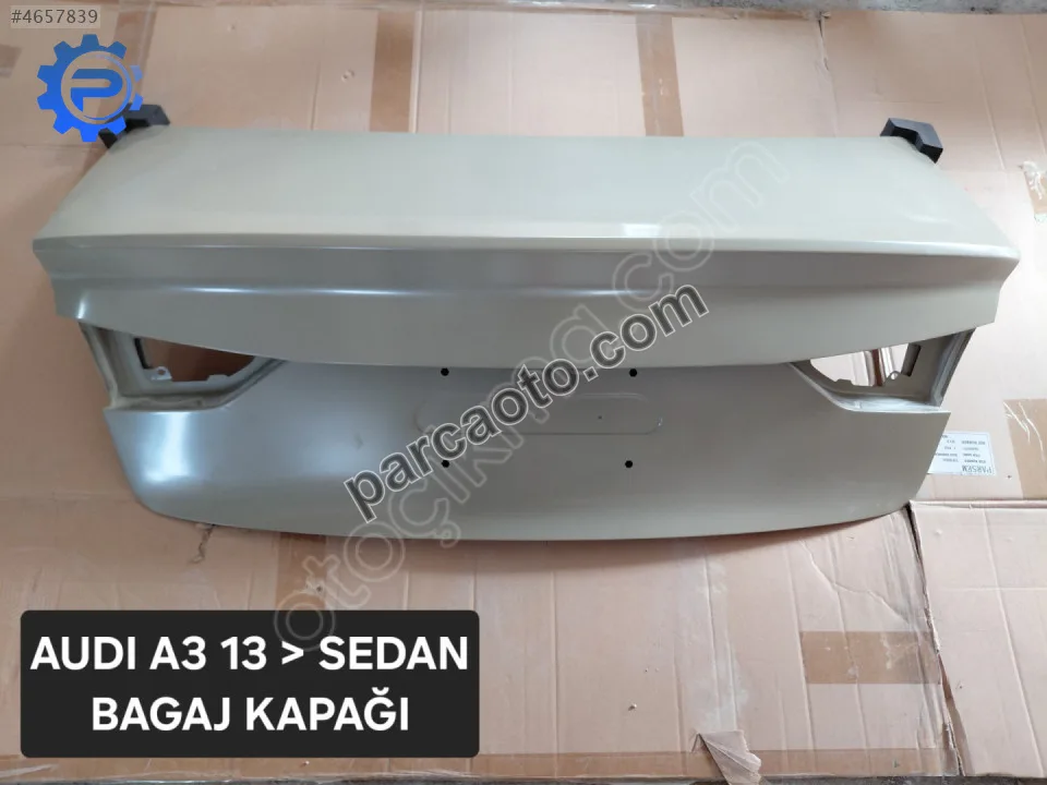 8v5827025d audi a3 sedan bagaj kapağı 2013 sonrası