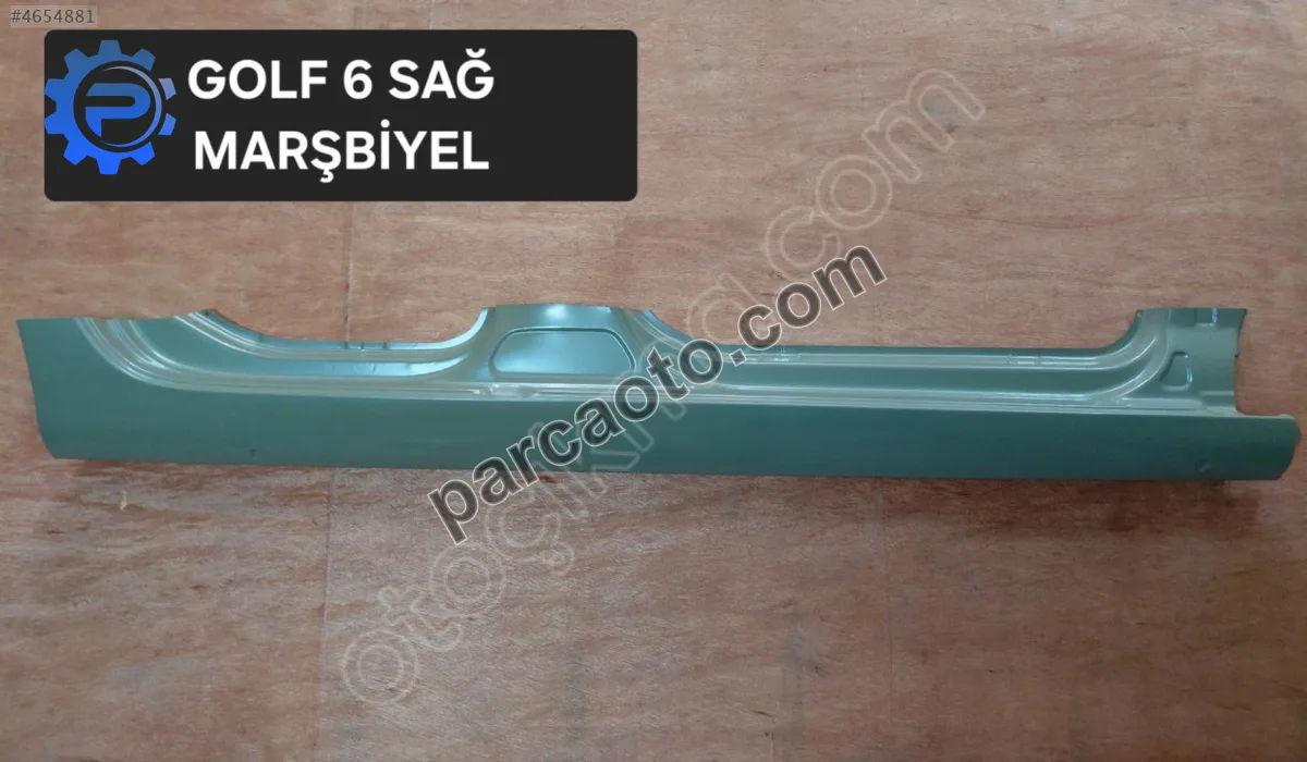 5k4809836 golf 6 sağ marşbiyel sacı 2008-2012 arası