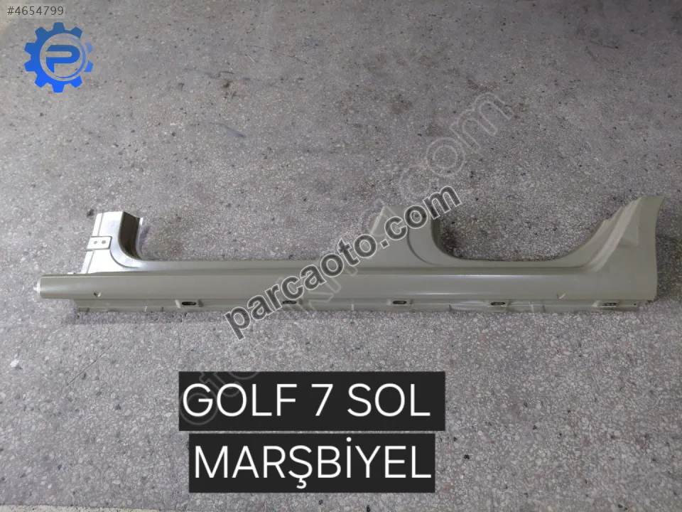 5g4809605 golf 7 - 7.5 sol marşbiyel sacı 2012-2019 arası