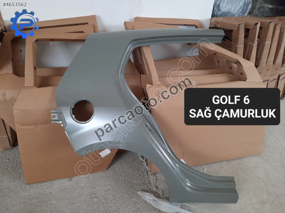 5k4809606b golf 6 sağ arka çamurluk 2008-2012 arası