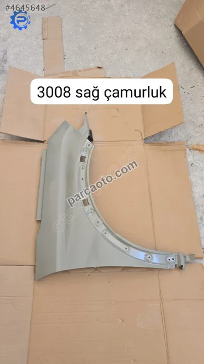 9812305680 peugeot 3008-5008 sağ ön çamurluk 2016 sonrası