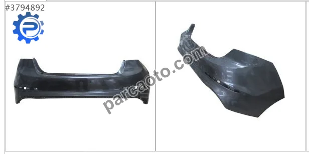 Hyundai elantra arka tampon 2016-2018 86611-f2000