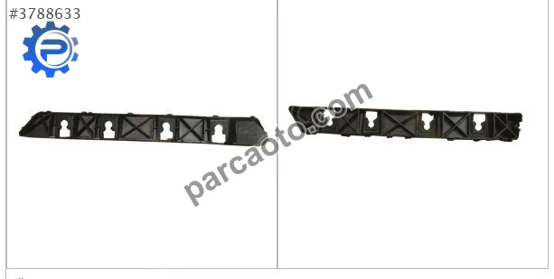 Elantra arka tampon braketi sol 2019-2020 86613-f2aa0