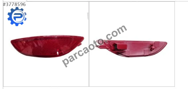 Acccent blue arka tampon reflektörü sağ - 92406-1r000