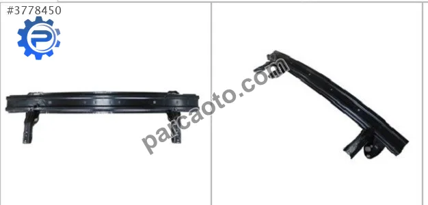 Hyundai accent blue ön tampon demiri taiwan 86530-1r000