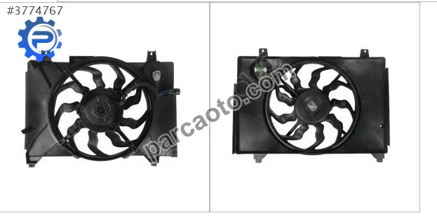 Era radyatör fan davlumbazı komple 1.5 dizel oris 25380-1e300 9lu