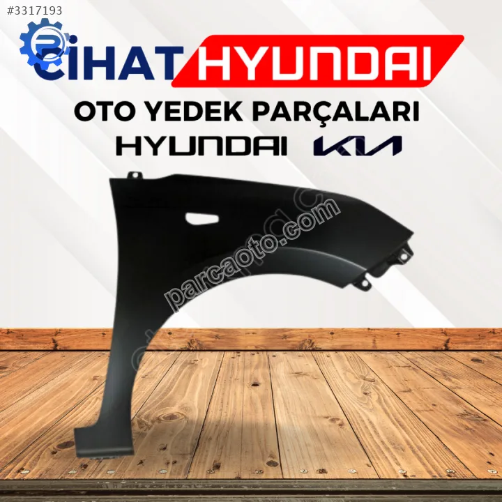 Hyundai i10 sağ çamurluk - hyundai i10 sağ ön çamurluk 13-19model