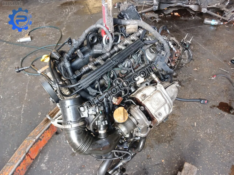 Fiat egea 1.3 multijet motor komple çıkma