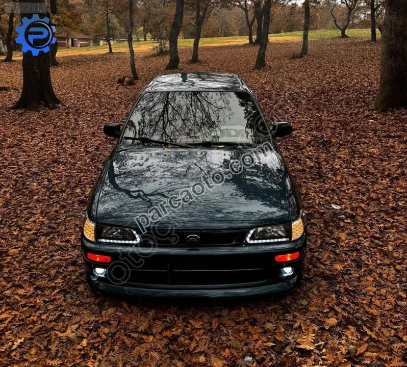 Toyota Corolla Ae101 Ön Şeffaf Far LEDli NotFarları Camdır