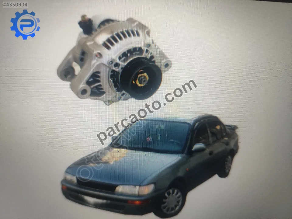 Toyota corolla alternatör 70 amp 1.3 krb sarj dinamosu sifir