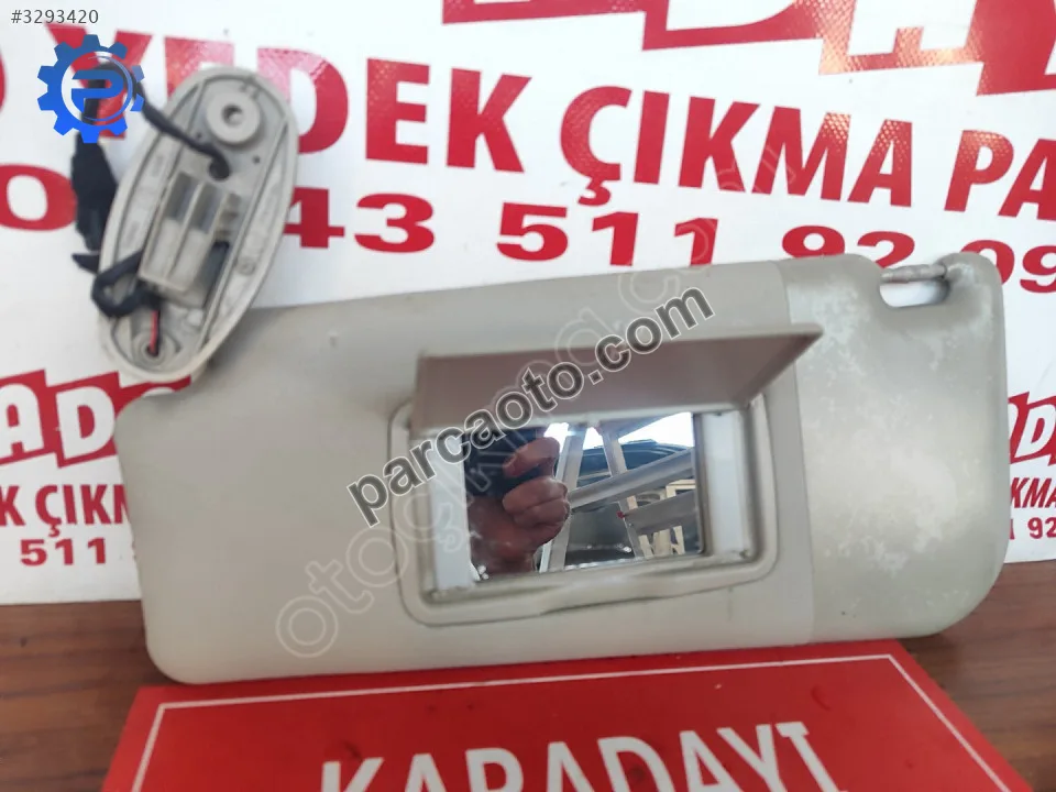 Alfa Romeo 147 sol güneşlik orjinal