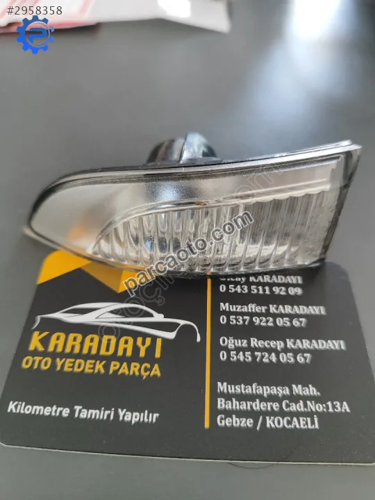 Renault Fluence Ayna Sinyali - Kocaeli Gebze