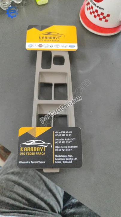 Toyota Corolla cam düğme çerçevesi 99-2002