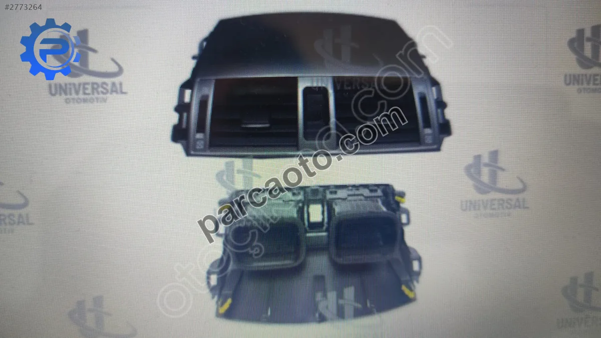 Toyota Corolla 2008 2012 orta teyip çerçevesi