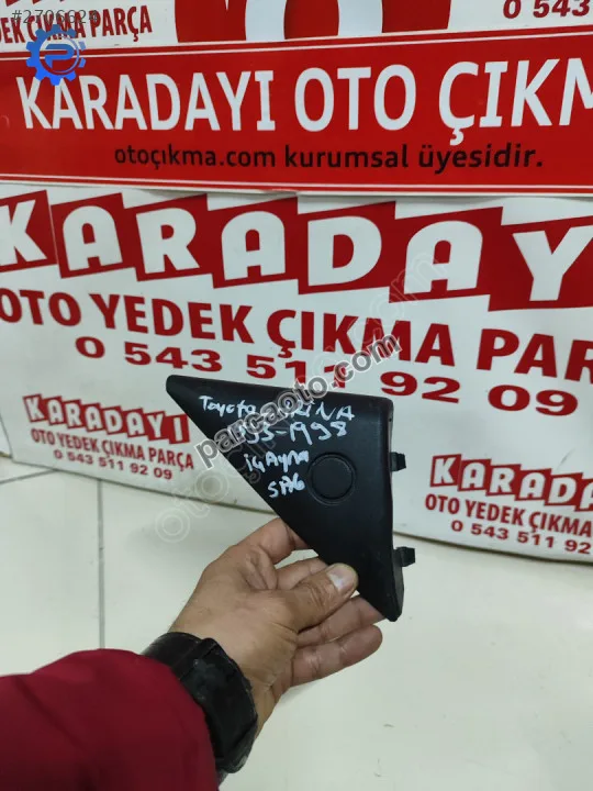 Toyota Carina 93 98 sağ iç ayna kapağı plastik kapak