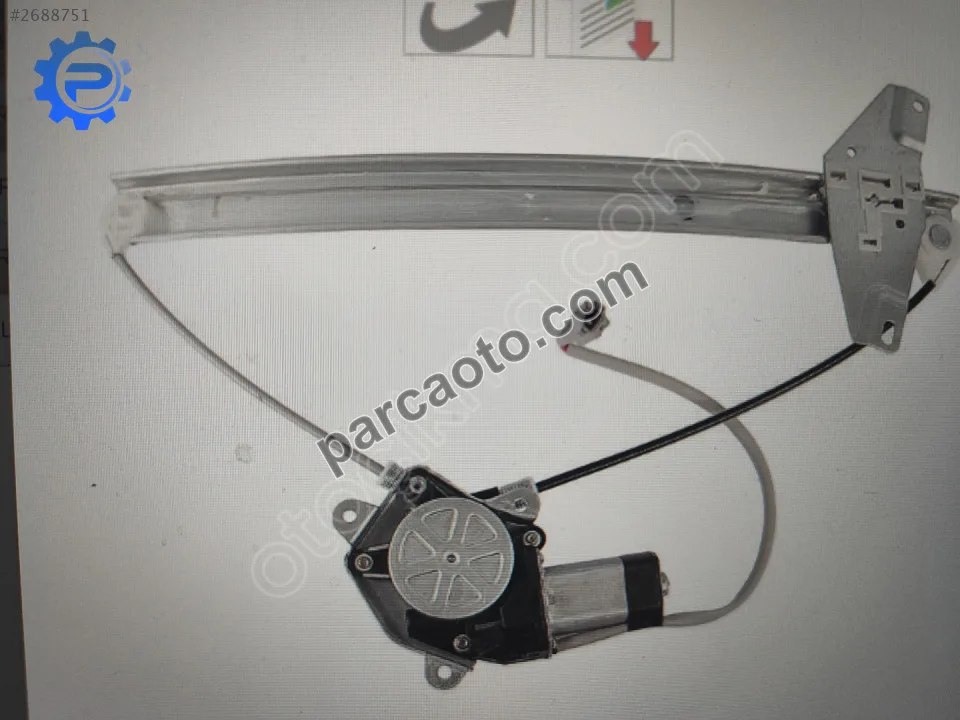 Toyota Corolla Ae101 sol cam kaldırma krikosu 92-98