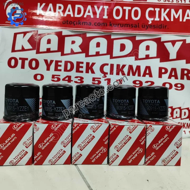Toyota Corolla yağ filtresi orjinal sıfır