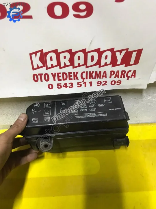 Toyota corolla Ae92 sıgorta kutusu 88/92