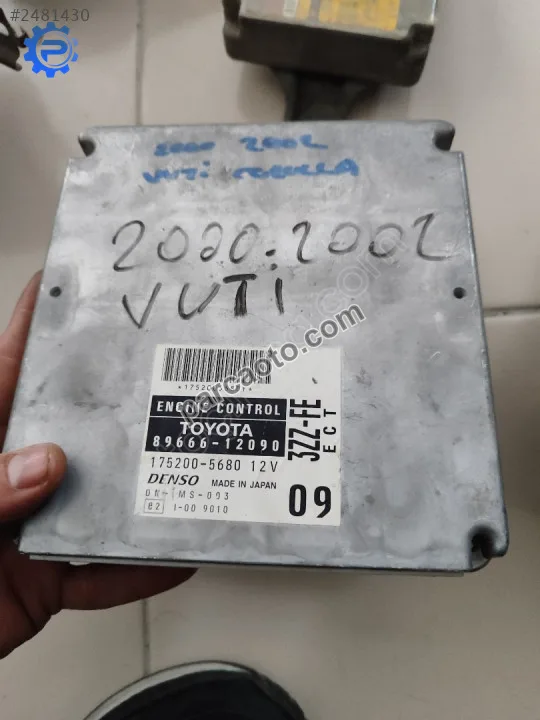 Toyota Corolla Vvti Motor beyni çıkma orjinal