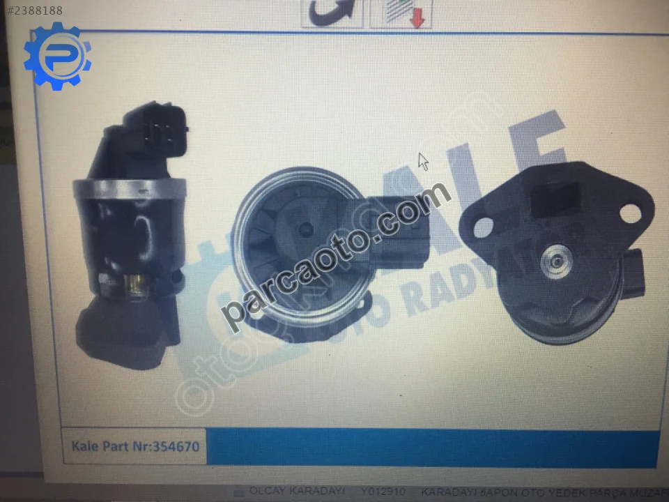 Honda civic EGR VALFİ (Ekgoz geri dönüşüm)