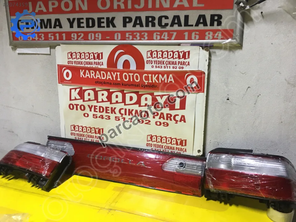 Toyota coralla 93/98 Usdm stop ve reflektör
