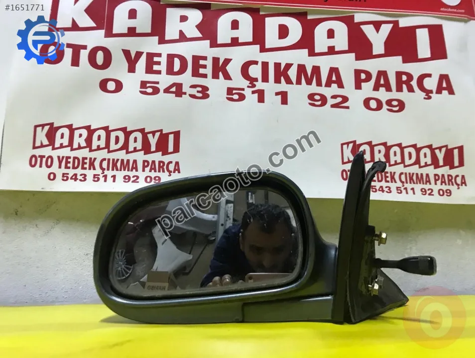 Toyota coralla sol ayna çıkma orjınal Ae101