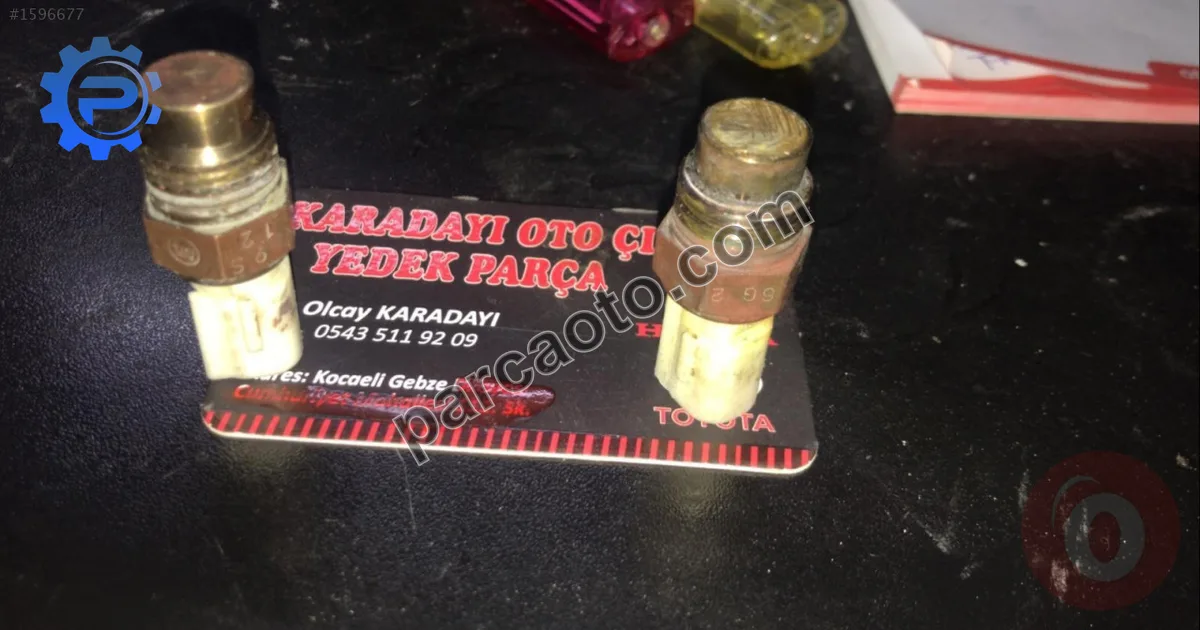 1993-2001 Toyota Corolla fan müşürü çıkma orjinal