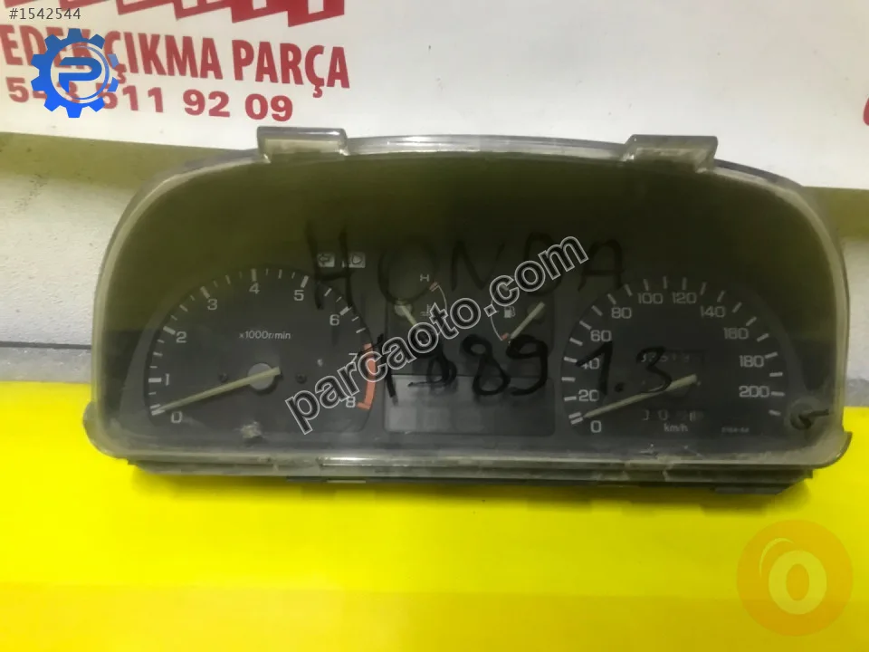 Honda kilometre  saati 1989