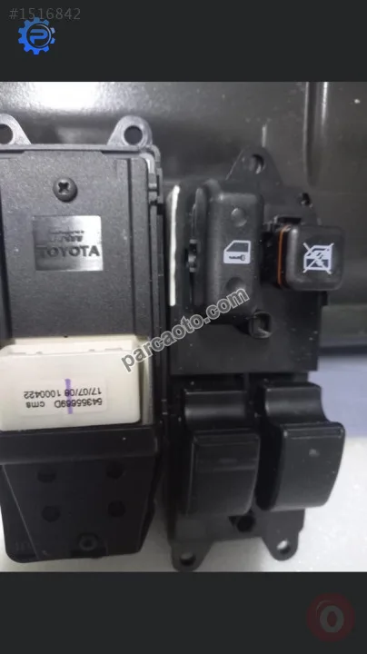 Toyota coralla Verso E12 2002-2007 ön sol cam düğmesi