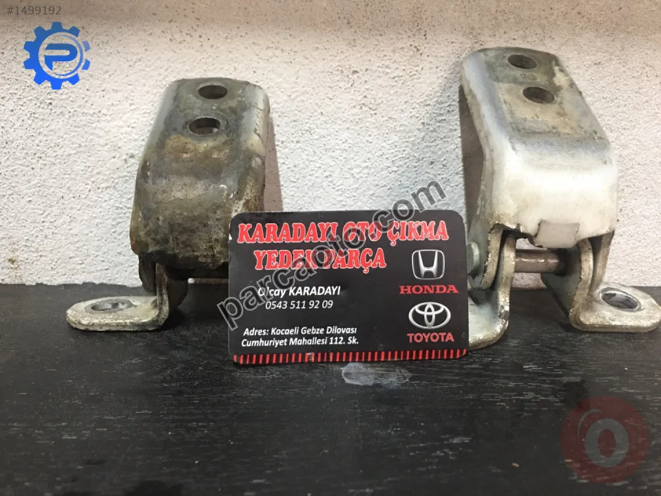 Toyota coralla 93.2001. Sag kapı menteşesi orjınal