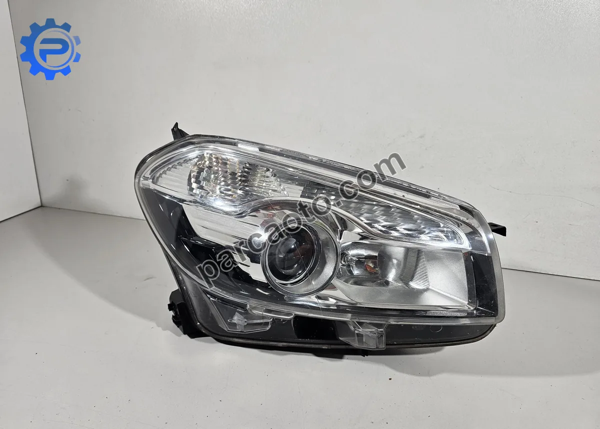 Nissan qashqai j10  2007-2013 ORJINAL ÇIKMA SAĞ SOL ÖN FAR  26010-BR00A veya 26010-BR00B 26060-4EH1A